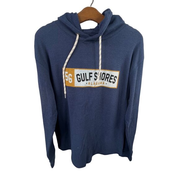 Gulf Shores Alabama Hoodie Size Medium Good Land Supply Pullover Cotton Blend - Picture 1 of 6